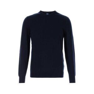Fedeli Men Midnight Blue Cashmere Sweater